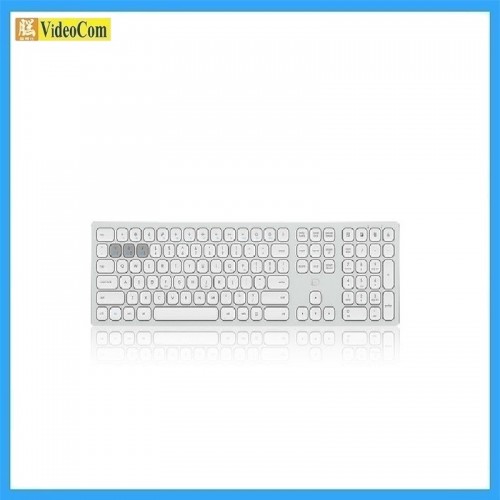 FORTER iK8300 無線雙模迷你鍵盤2.4+BT4.0 , FULL SIZE - 銀色 780-2464-P FORTER iK8300 無線雙模迷你鍵盤2.4+BT4.0 , FULL SIZE - 銀色 780-2464-P